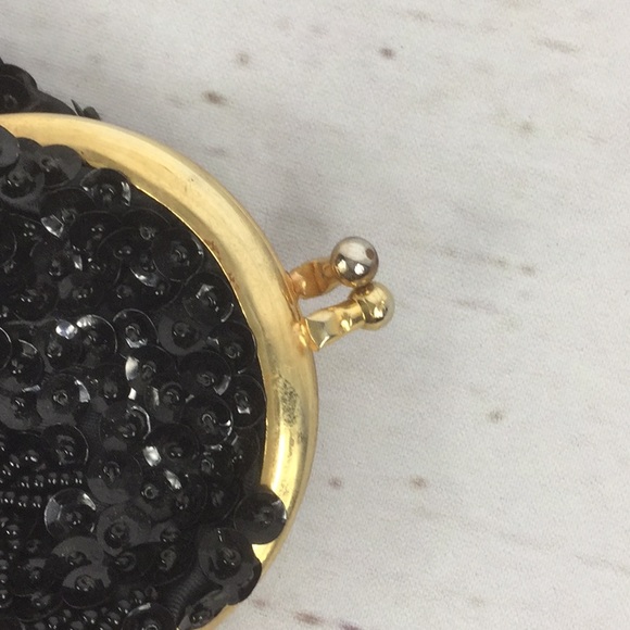 Vintage Vivant by Sarne Black Beaded Evening Bag - Picture 8 of 8